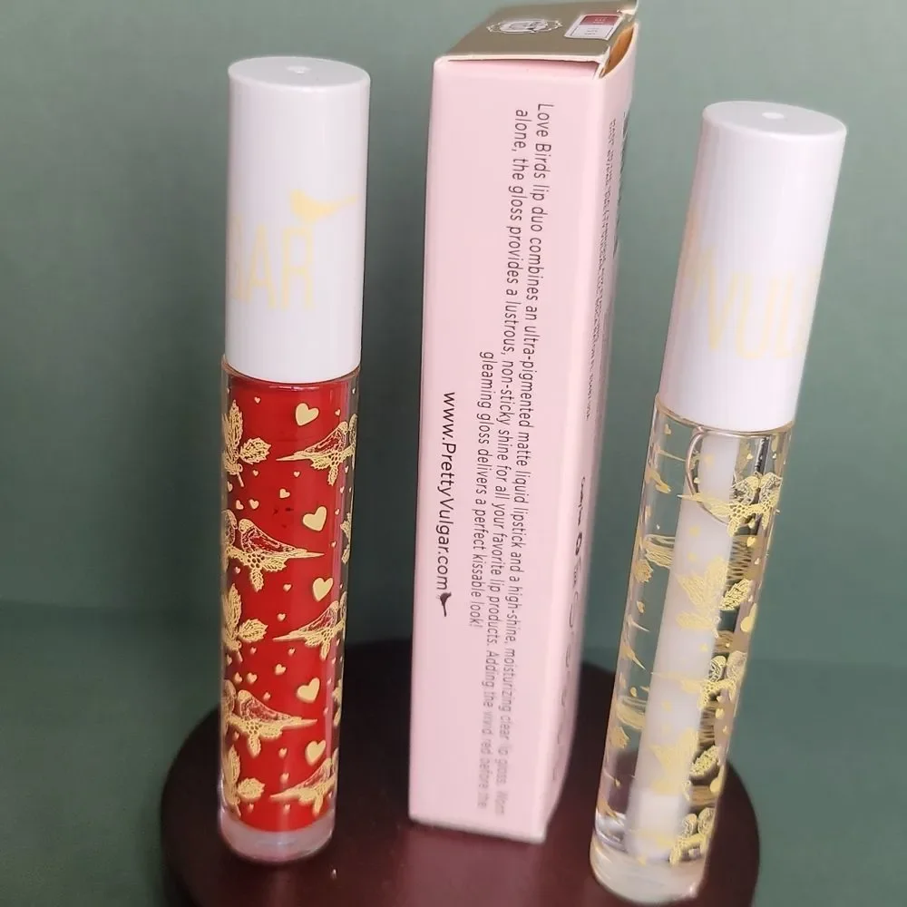 Pretty Vulgar Love Bird Duo - 158 Matte Liquid Lip & 159 Gloss